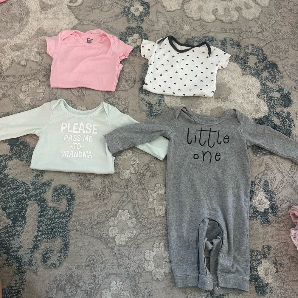 Gray 'Little One' Baby Onesie